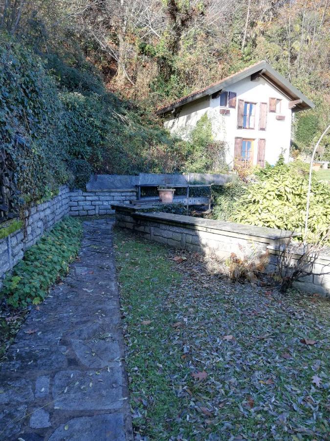 Romantica Casetta Nel Verde Con Vista Sul Lago Belgirate Eksteriør billede